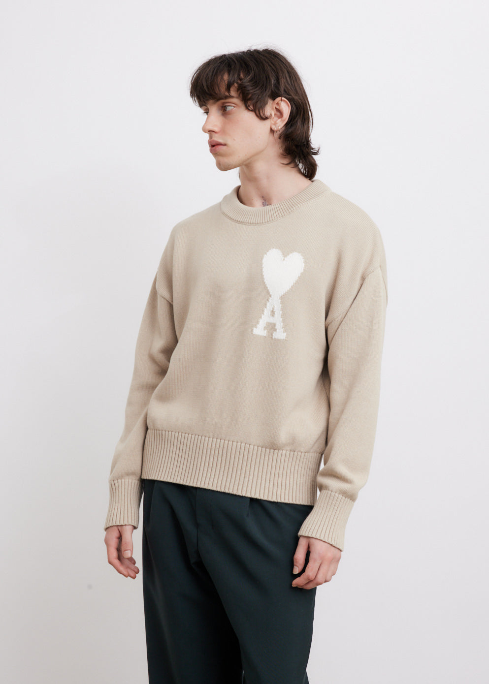 ADC Crewneck Sweater for Men & Women | Soft Cotton Knit Pullover | Casual Fall Winter Fashion | Perfect for Office, Travel & Outdoor Activities