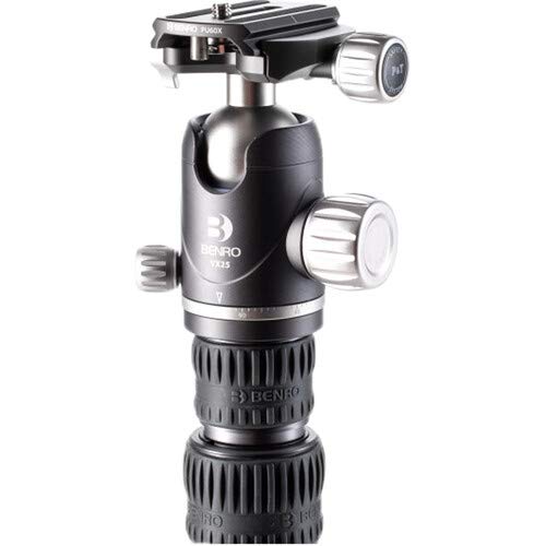 Benro BAT Carbon Fiber Travel Tripod & Monopod - 4-Section Legs with VX25 Ball Head - Lightweight for Photography, Hiking & Outdoor Adventures