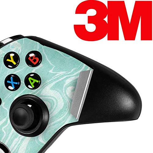 Skinit Custom Decal Gaming Skin for Xbox One S Controller - Mint Marbling Design | Protective Cover for Enhanced Grip & Style | Perfect for Gaming Enthusiasts & Collectors