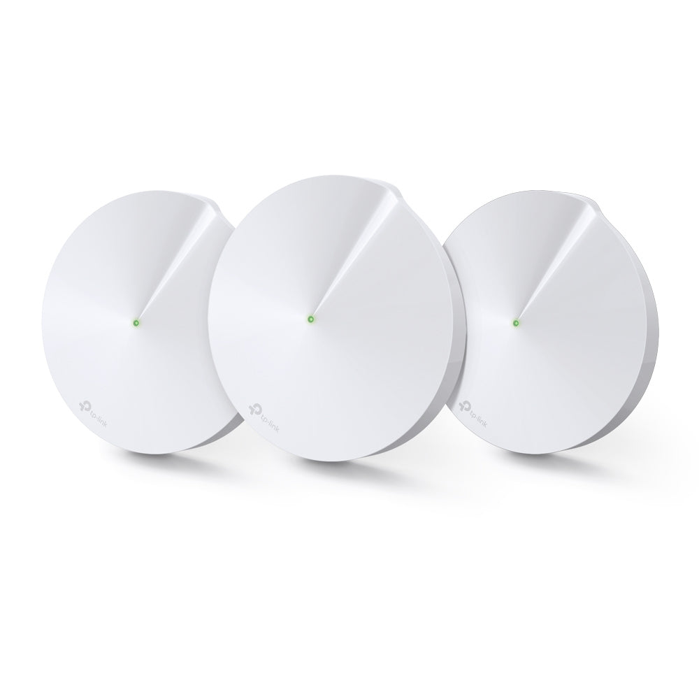Deco M9 Plus AC2200 Whole Home Mesh WiFi System - 3 Pack | Seamless Coverage for Smart Homes, Gaming & Streaming | Fast & Reliable Wireless Network