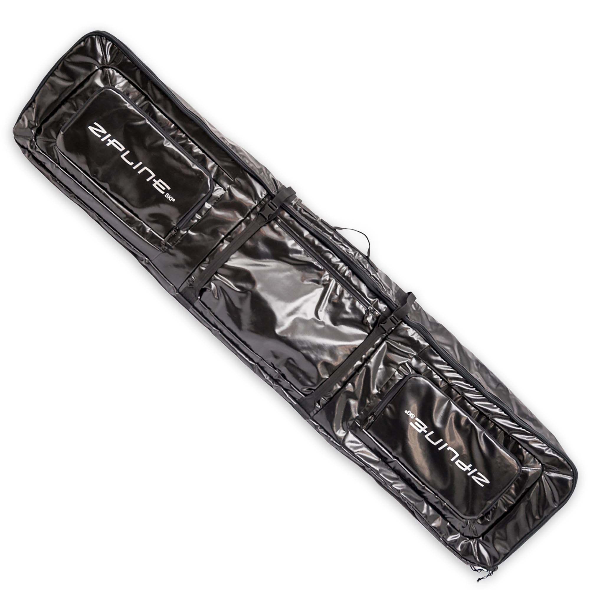 Durable Waterproof Double Ski Bag with Wheels - 180/200cm Capacity for Ski & Snowboard Equipment Storage - Travel Gear Organizer for Skiers - 3 Year Warranty - Perfect for Air Travel & Winter Sports Trips