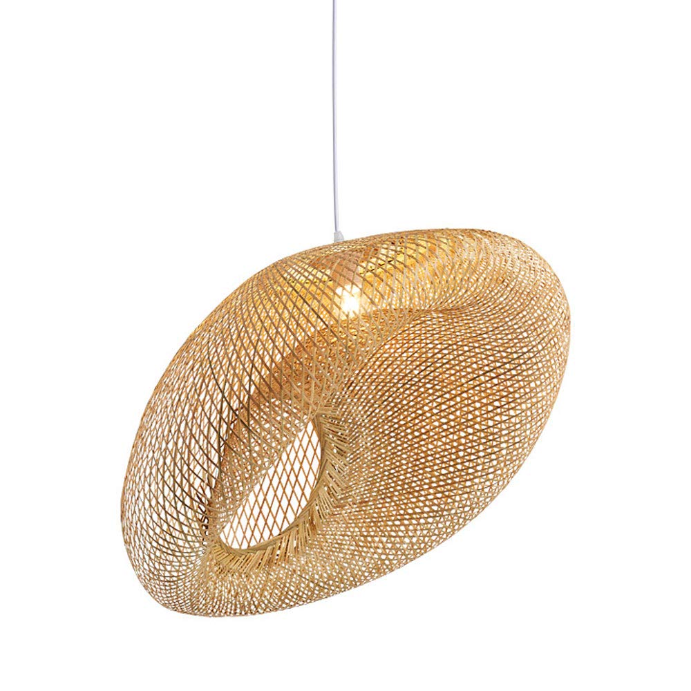 CSSYKV Bamboo Chandelier - Chinese & Japanese Style Tea Room Ceiling Light with E27 Holder for Asian Restaurants, Hotels, Guest Houses - Perfect for Zen Decor, Meditation Spaces & Cultural Themed Interiors