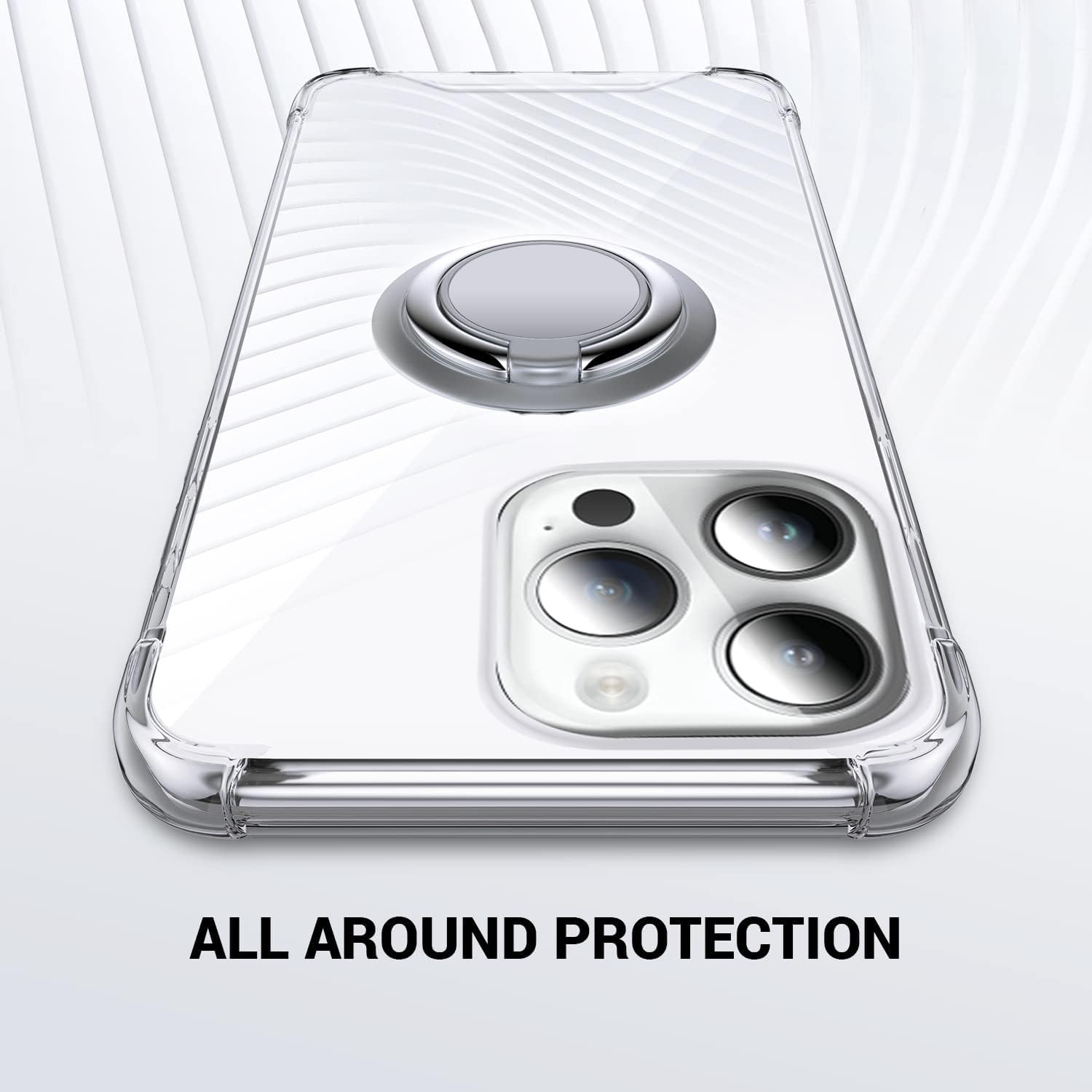 Silverback Clear Shockproof Phone Case for iPhone 13 Pro Max 6.7