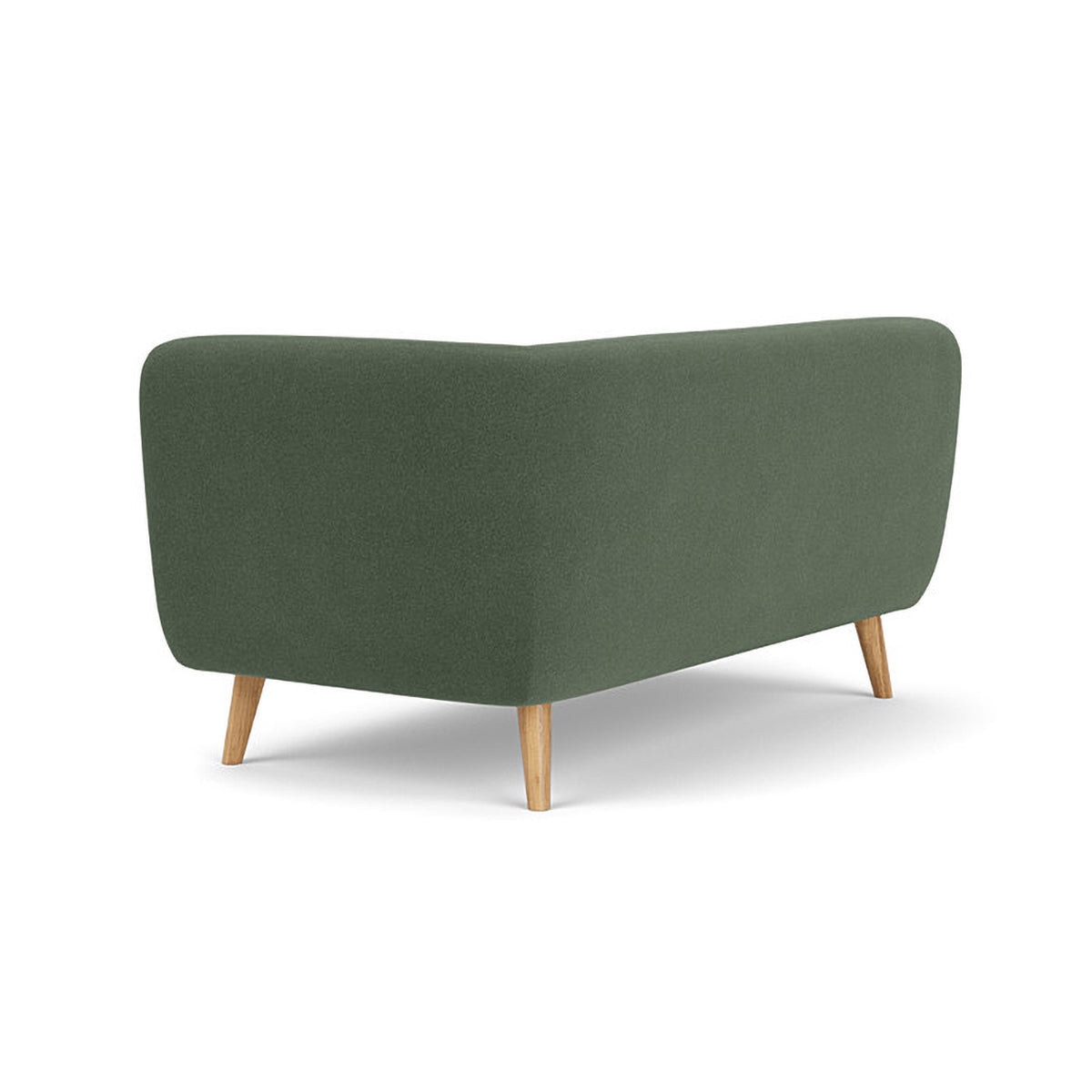 Alfred Fabric Right 2 Seater Modular Sofa - Modern Sectional Couch for Living Room, Lounge & Small Spaces | Comfortable & Stylish Home Furniture
