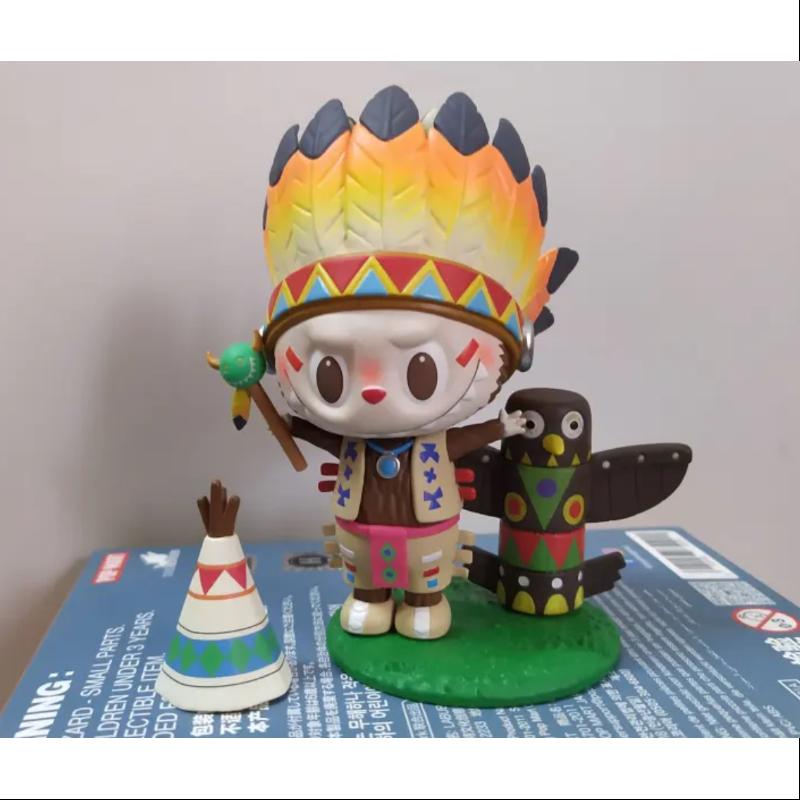 Labubu THE MONSTERS Indian Figure - Limited Edition Collectible Art Toy for Display & Gifts | Home Decor, Office Display, Pop Culture Collection