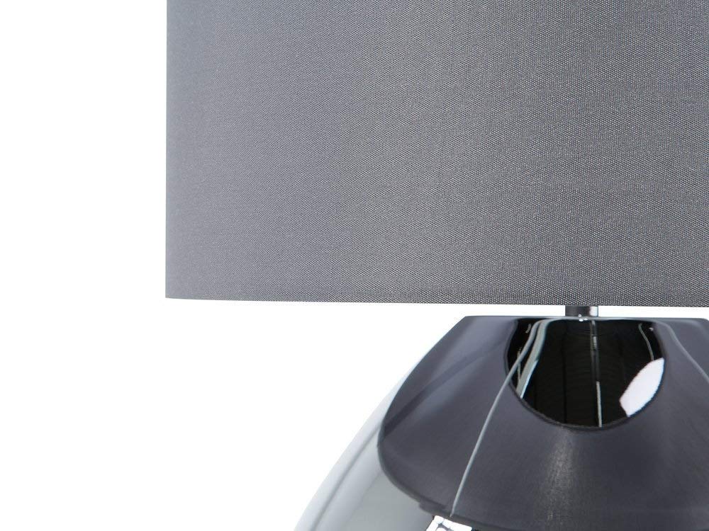 Nordic Minimalist Table Lamp - Silver Grey for Bedroom & Bar Decor