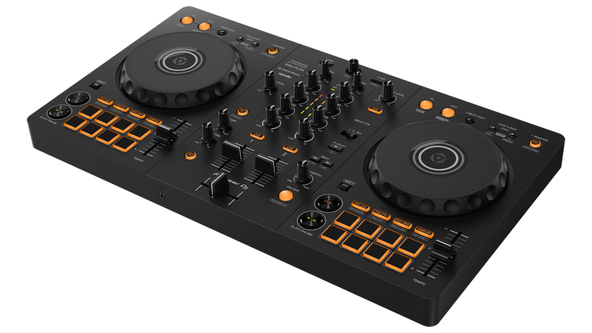 Pioneer DDJ-FLX4 DJ Controller for Beginners - Professional Mixing & Performance for Home, Parties & Clubs