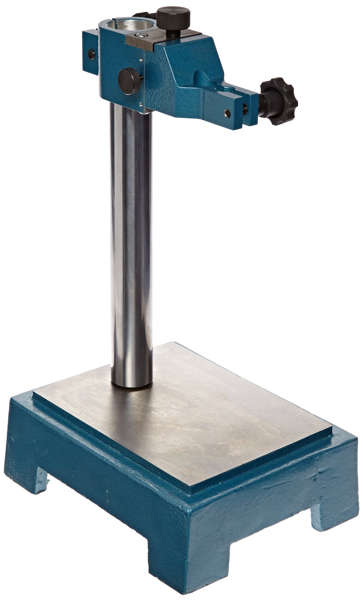 Fowler 52-580-016-0 Economy Dial Gauge Stand with Microfine Adjustment Knob - Precision Zero Setting Tool for Machining, Inspection & Workshop Use