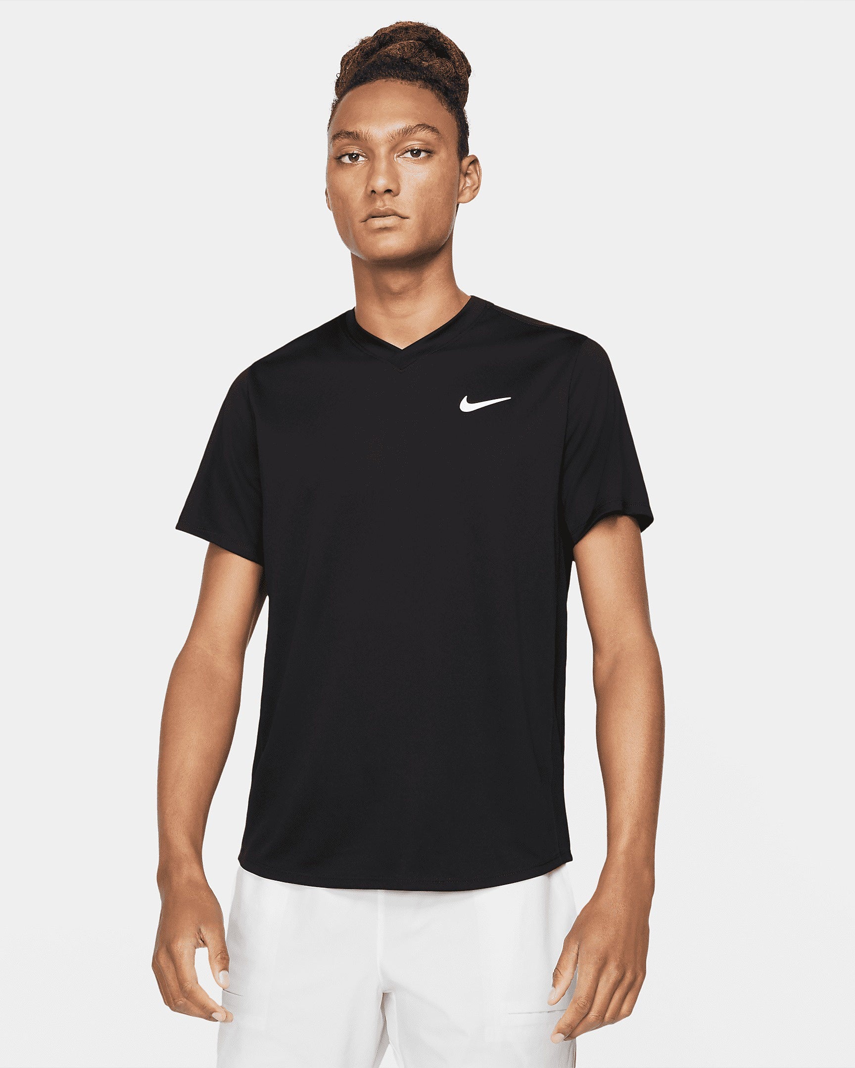Nike 2023 Men's Court Dri-FIT Victory Top Tennis Shirt - Moisture-Wicking Performance Tee for Training & Match Play