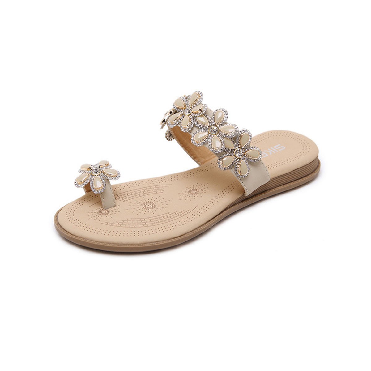 Jazlyn Women's Comfortable Slider Sandals - Lightweight & Stylish for Summer, Beach, and Casual Outings