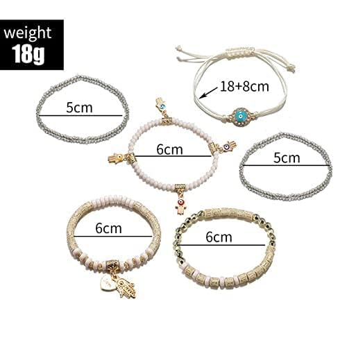 YouBella Evil Eye Bracelet for Women & Girls - Stylish Protection Jewelry for Everyday Wear, Gifts & Spiritual Healing