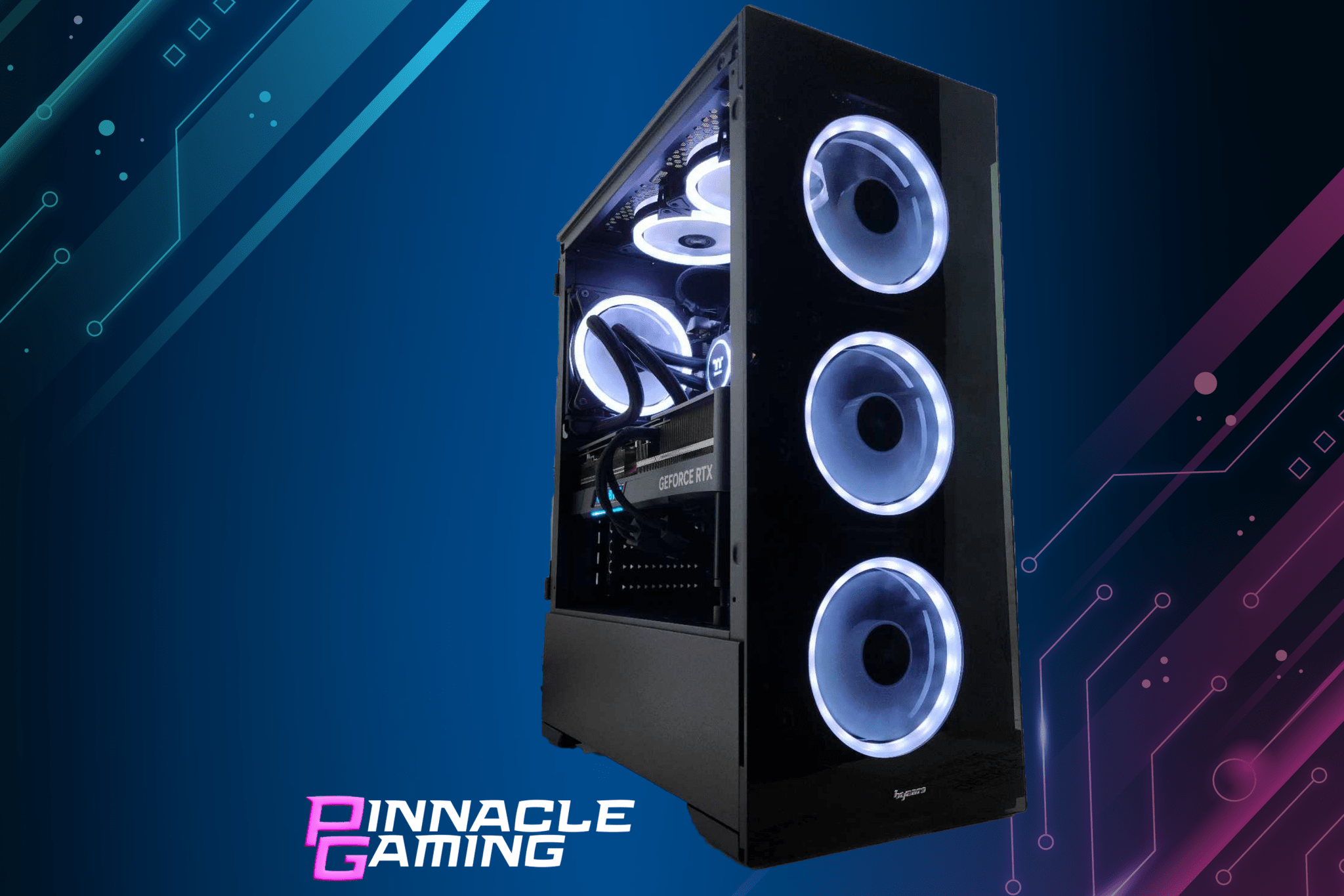 Custom Gaming PC - AMD Ryzen 5 Processor, RTX 5070 Graphics, 1TB M2 SSD, 32GB DDR5 RAM, RGB Lighting - Perfect for 4K Gaming, Streaming & Content Creation