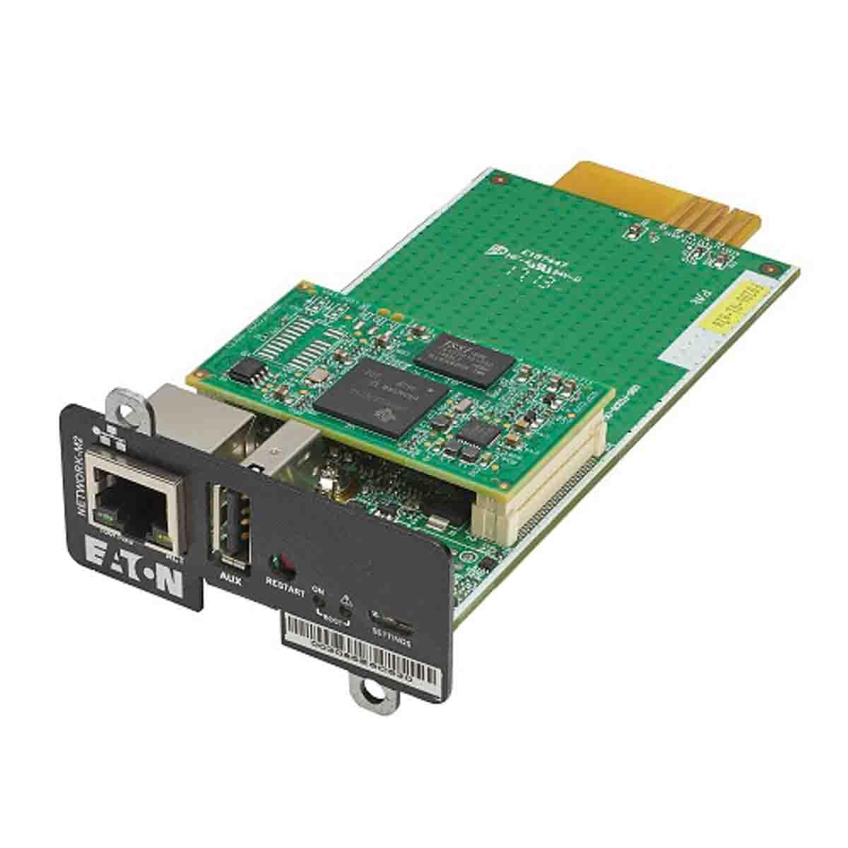 Eaton Network Card Remote Management Adapter - Gigabit Ethernet for UPS/PDU - Monitor & Control Power Devices Remotely for Data Centers & Offices