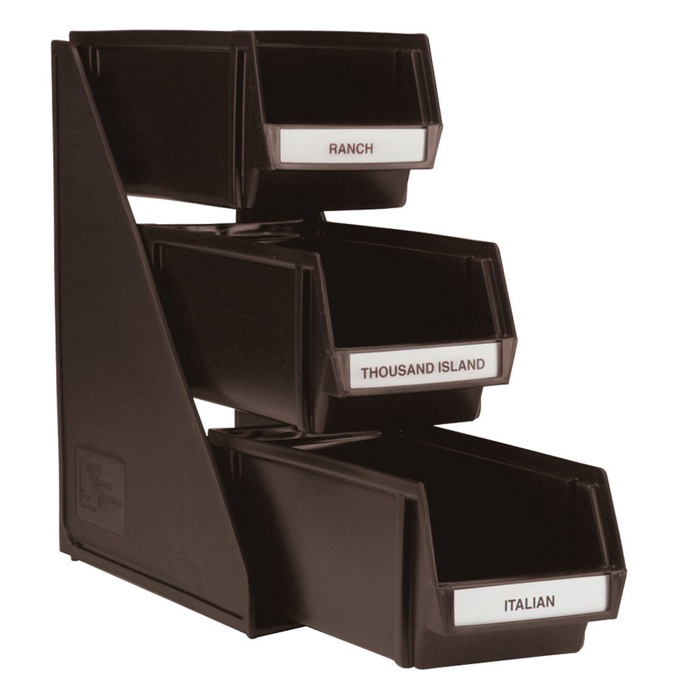 Vollrath 4843-01 Commercial Self-Serve Dispenser System Set - Perfect for Restaurants, Cafes, and Buffet Serving Stations