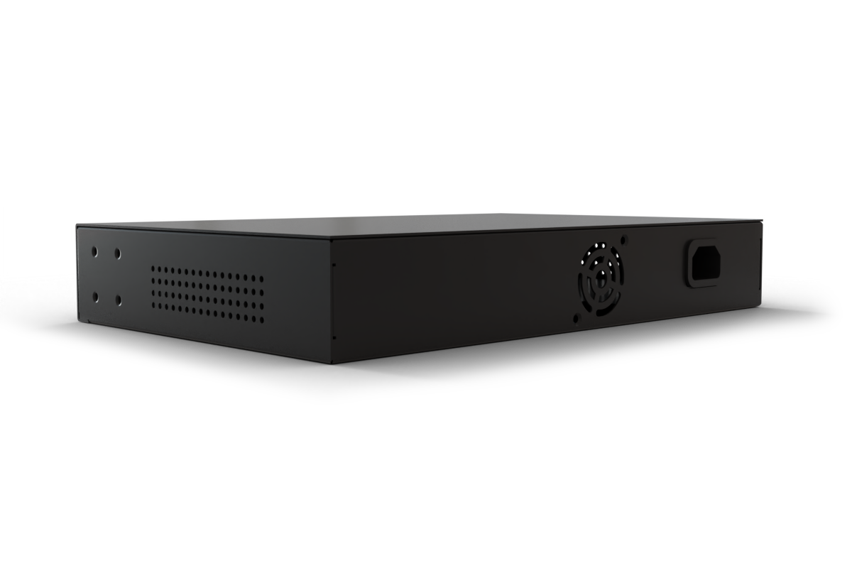 Lorex 16 Port Unmanaged Network Switch with 8 ePoE & 8 PoE+ Ports, 250W Power Budget - Ideal for Home Security Cameras, Office Networks & Small Business IT Setups