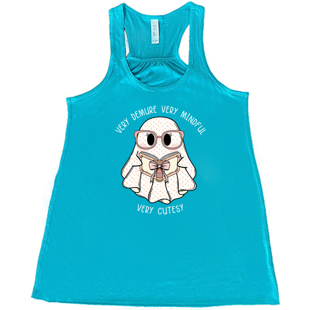 Demure Ghost Shirt - Stylish Halloween T-Shirt for Women & Men | Perfect for Costume Parties, Spooky Events & Casual Wear