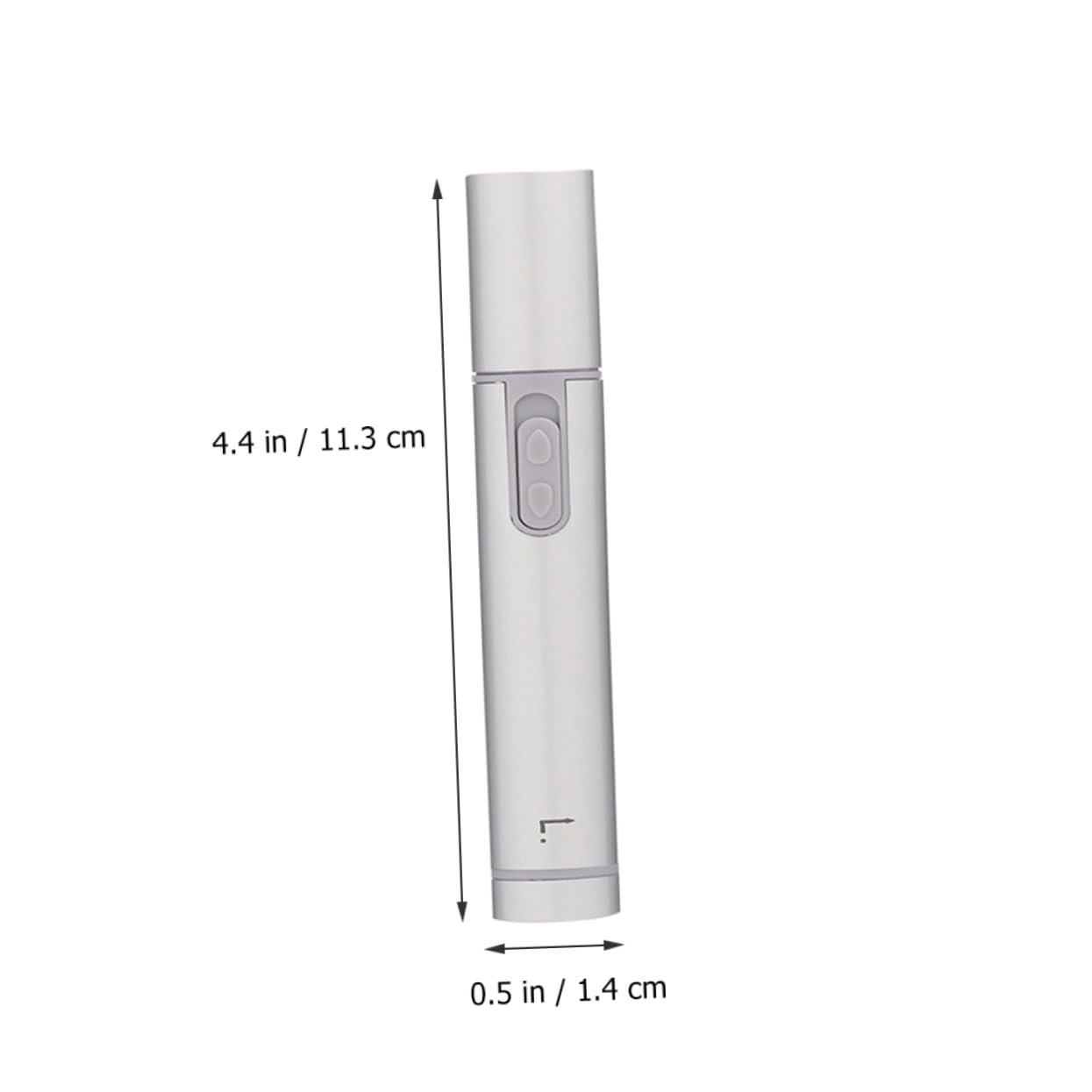 Electric Nose Hair Trimmer for Men - Mini Nose & Facial Hair Clipper - Safe Precise Grooming Tool for Home Travel & Personal Care - Best for Eyebrows Ear Hair & Beard Trimming