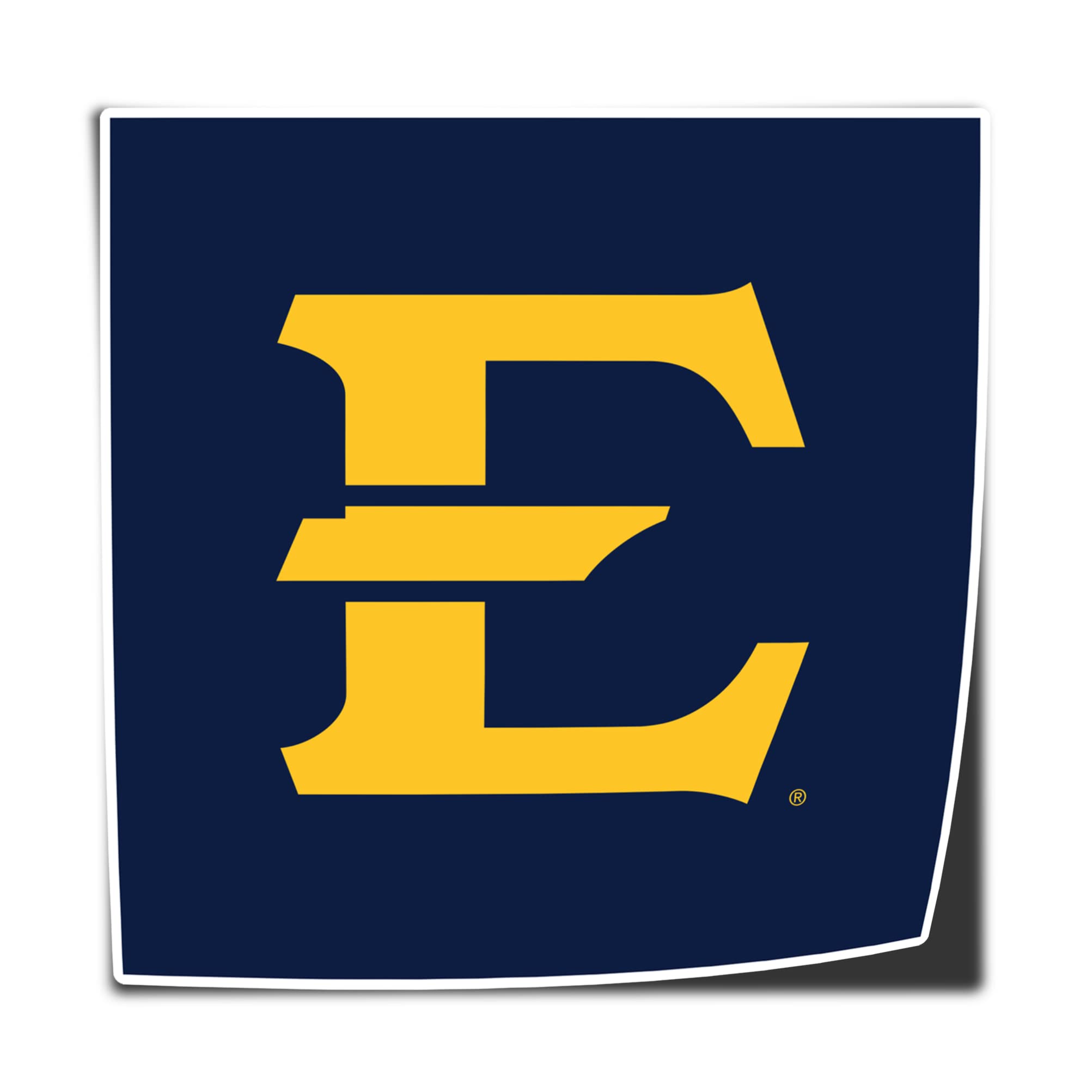 ETSU Buccaneers Desert Cactus Vinyl Decal Sticker - Waterproof Laptop, Car, Water Bottle, Scrapbook Decor for Tennessee State University Fans (IND 00001A) | Perfect for College Dorm, Game Day & Alumni Pride
