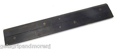 Vintage 1800s Ebony and Brass 12-Inch Parallel Rule - Antique Drafting Tool for Architecture, Engineering & Collectors