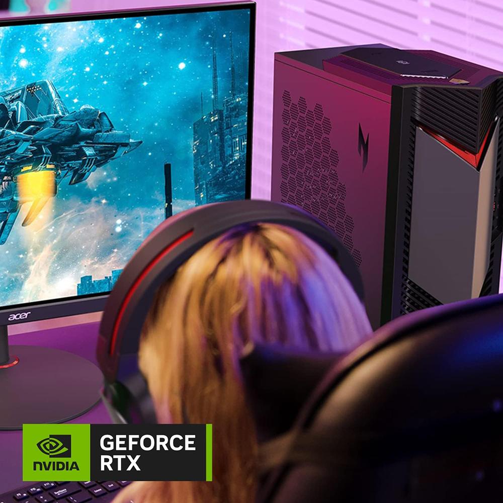 Acer Nitro 50 Gaming Desktop PC - Intel Core i5, 16GB RAM, 1TB HDD, Windows 11 Home | Powerful Gaming & Workstation Computer for Streaming, Video Editing & Esports