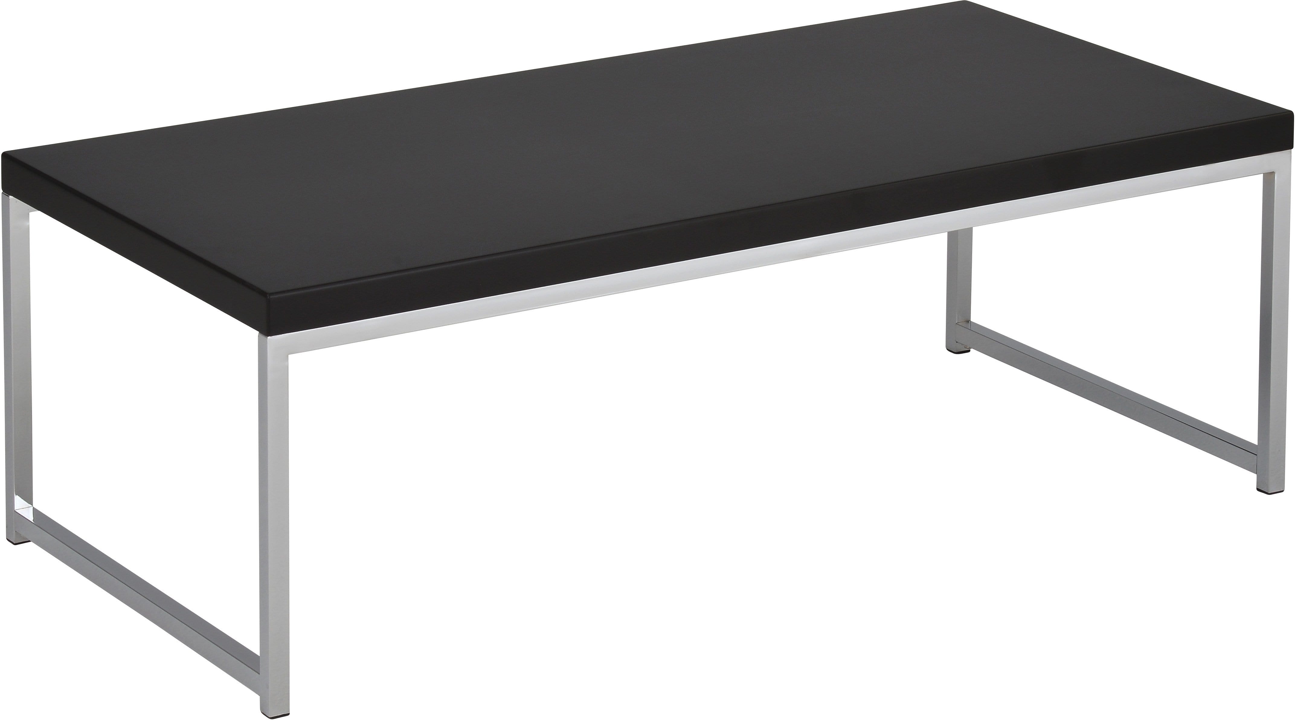 Office Star Ave Six Wall Street White Coffee Table [WST12] - Modern Living Room Furniture for Home & Office Decor