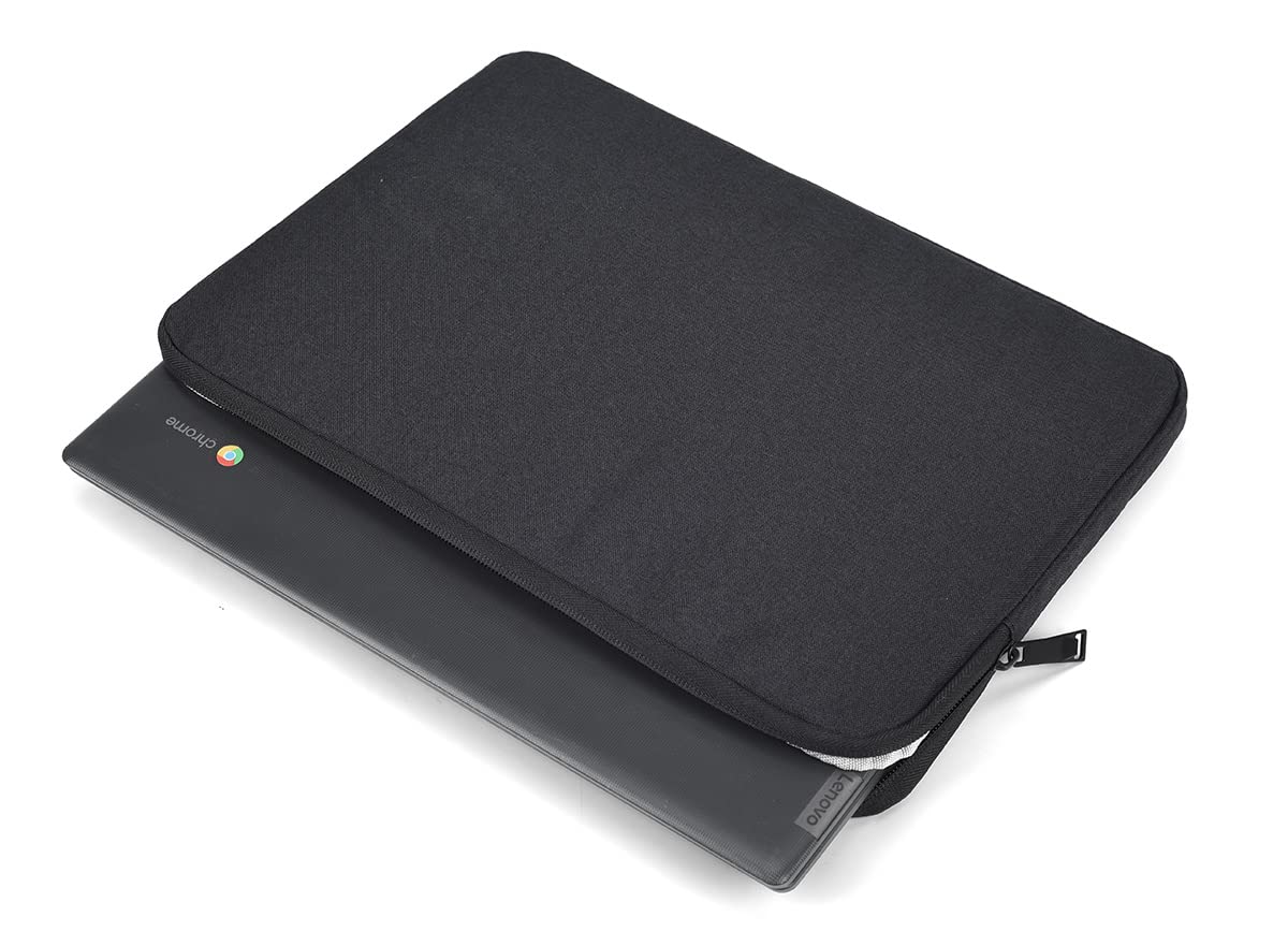 14 Inch Waterproof Laptop Sleeve Case - Compatible with HP 14/Pavilion 14, Lenovo IdeaPad 3 14/Flex 5/Flex 14, Dell Inspiron 14, Acer Swift 14 - Shockproof & Scratch-Resistant Protective Cover (Black) - Perfect for Travel, Office & School Use