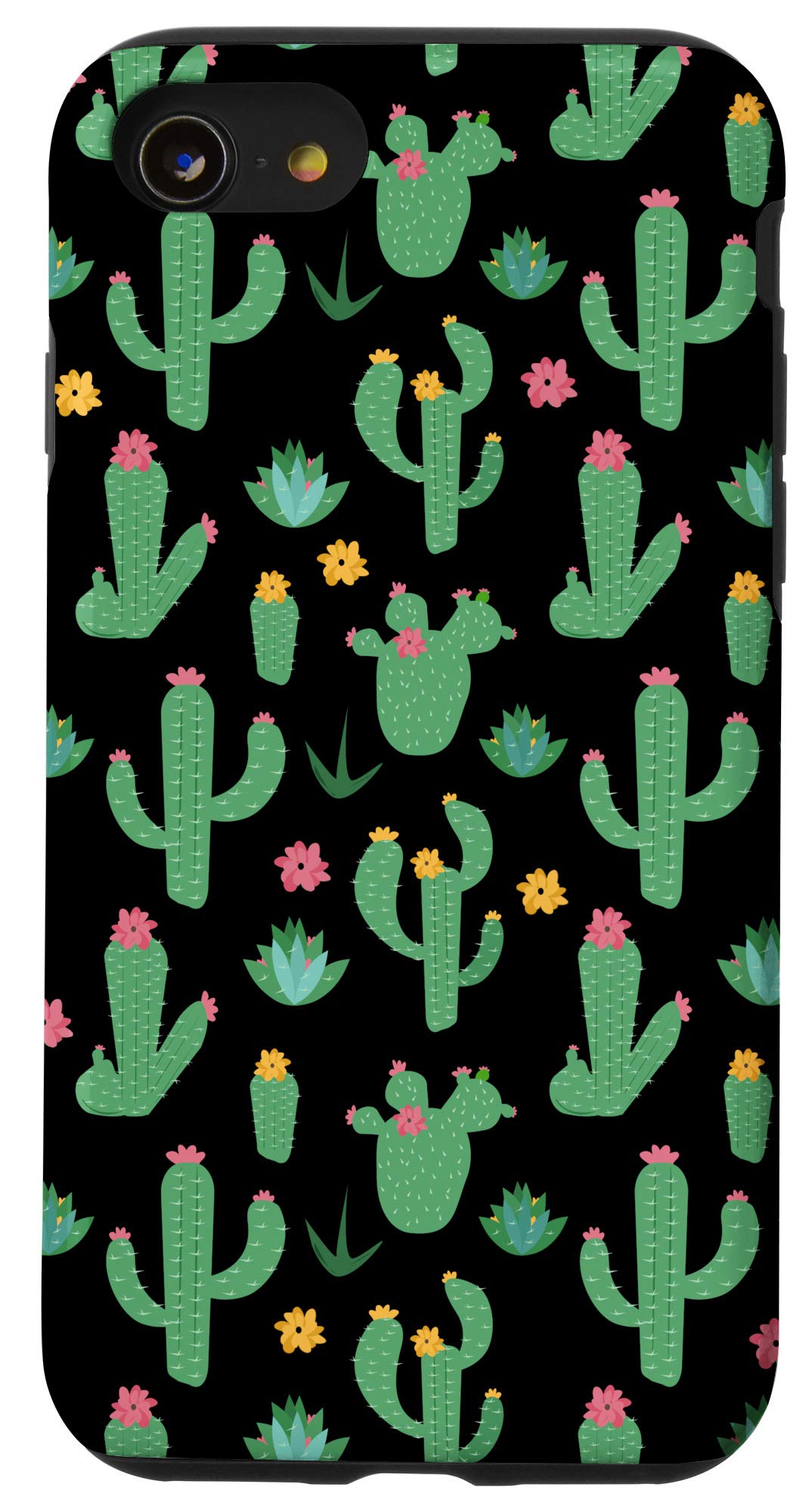 Premium Cactus & Succulent Flower Phone Case for iPhone SE (2020) / 7 / 8 - Durable Protective Cover with Unique Plant Design - Perfect for Nature Lovers & Outdoor Enthusiasts