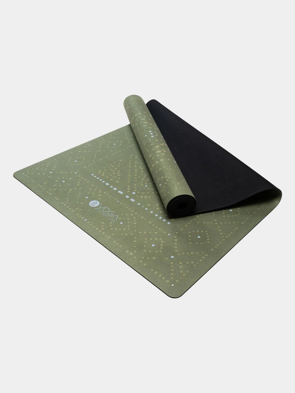 Yoga Design Lab Travel Mat 1.5mm - Ultra Light Non Slip Yoga Mat for Travel & Home Workouts - Boho Glow Pattern - Perfect for Yoga, Pilates & Meditation