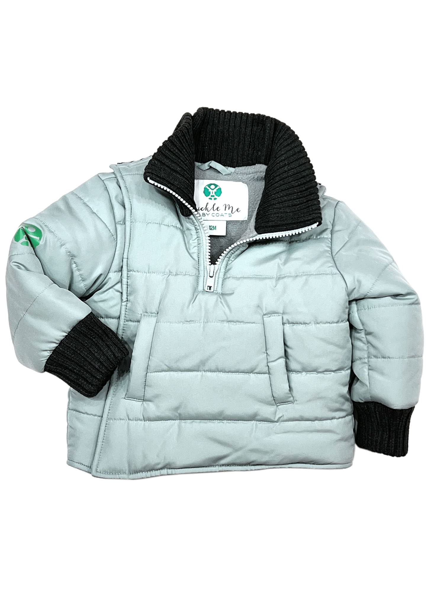 Buckle Me Baby Winter Coat - Safe & Warm Car Seat Jacket for Boys & Girls (6M-6Y) | Shark Tank Featured | Perfect for Winter Outings & School Drop-offs