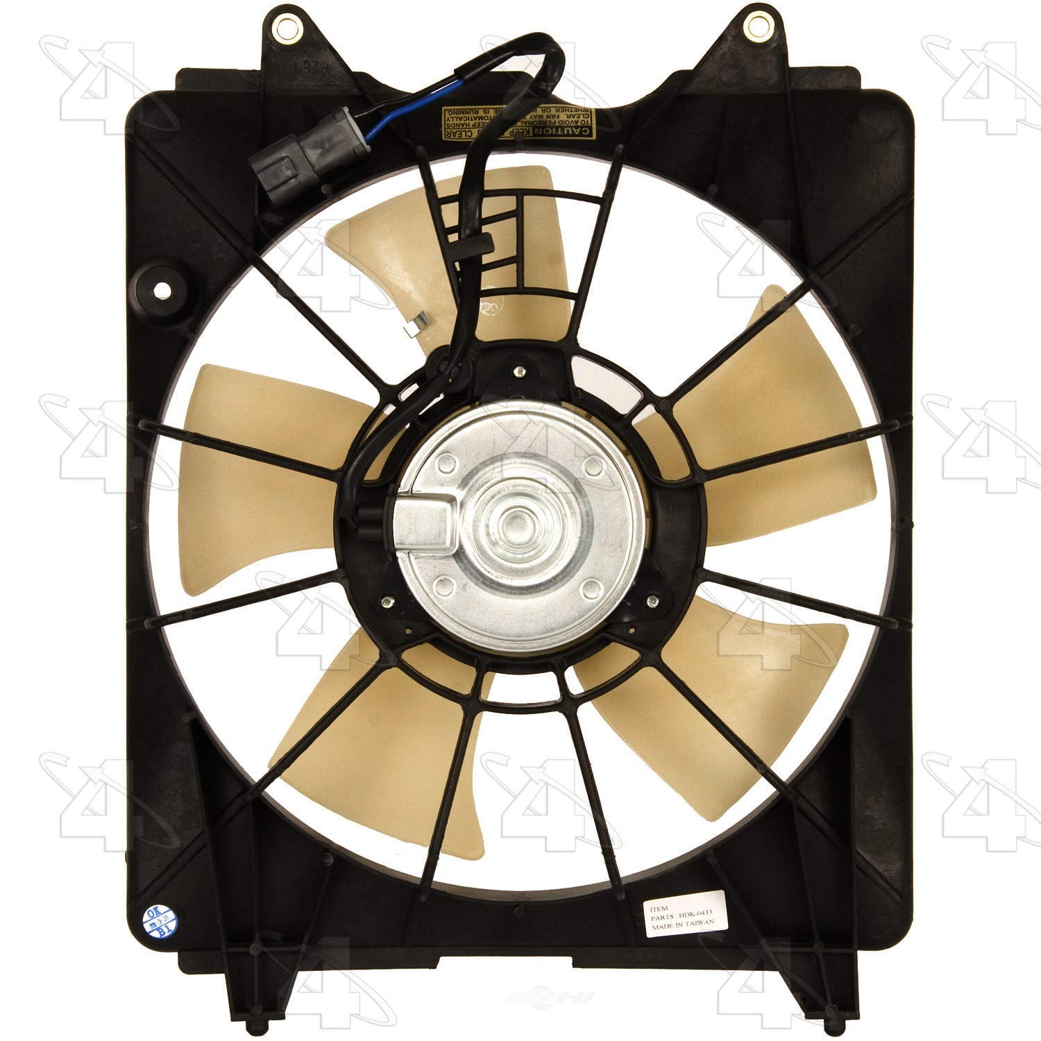 4 Seasons 76073 Radiator Fan Assembly - High Performance Cooling Fan for Cars, Trucks & SUVs - Perfect for Engine Overheating Prevention & Summer Driving