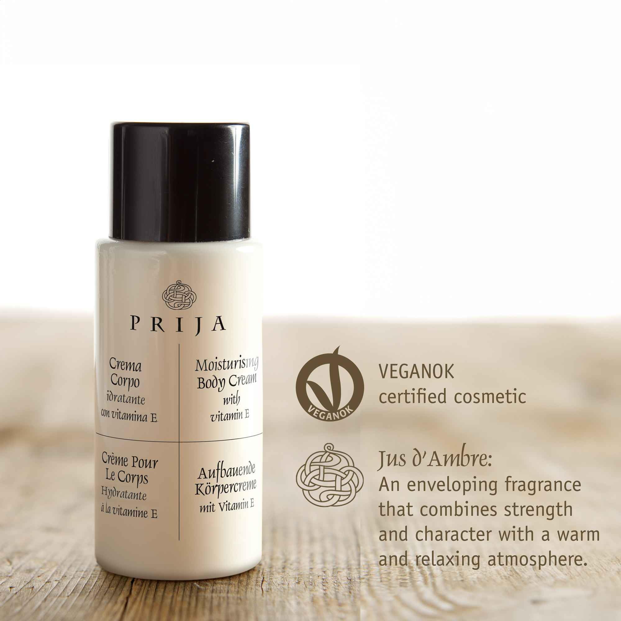 Prija Hydrating Body Lotion - 1.35 fl oz Travel Size (Pack of 216) - Perfect for Spas, Hotels & Retail Stores - Deep Moisturizing for Dry Skin