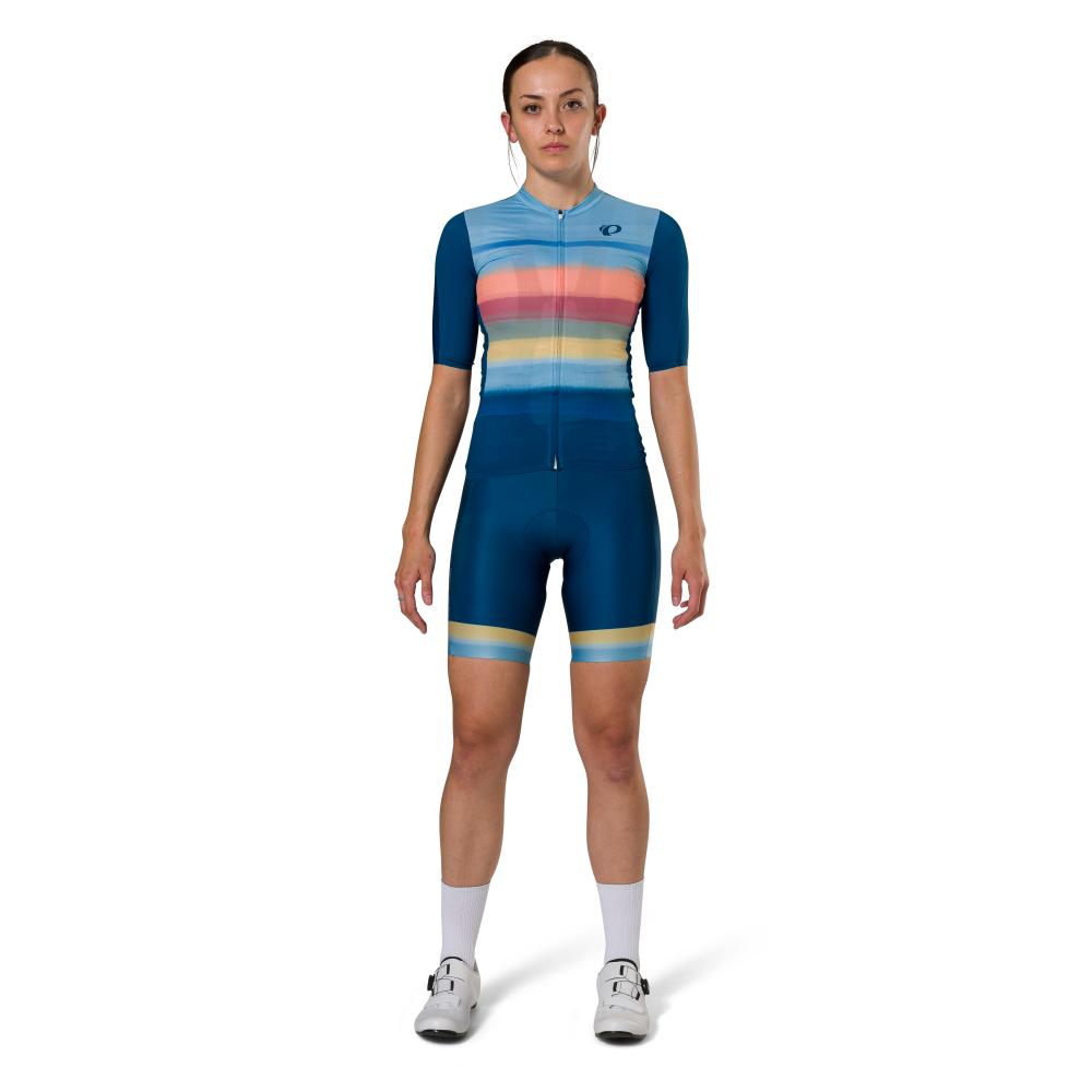 Women's PRO Cycling Jersey - High Performance Bike Shirt for Road & Mountain Biking - Breathable & Moisture Wicking for Comfortable Rides
