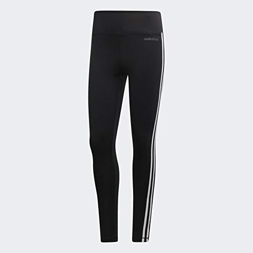 Adidas Women's Designed 2 Move High-Rise 3-Stripes Yoga Running Workout Tights - Perfect for Gym, Jogging & Active Lifestyle