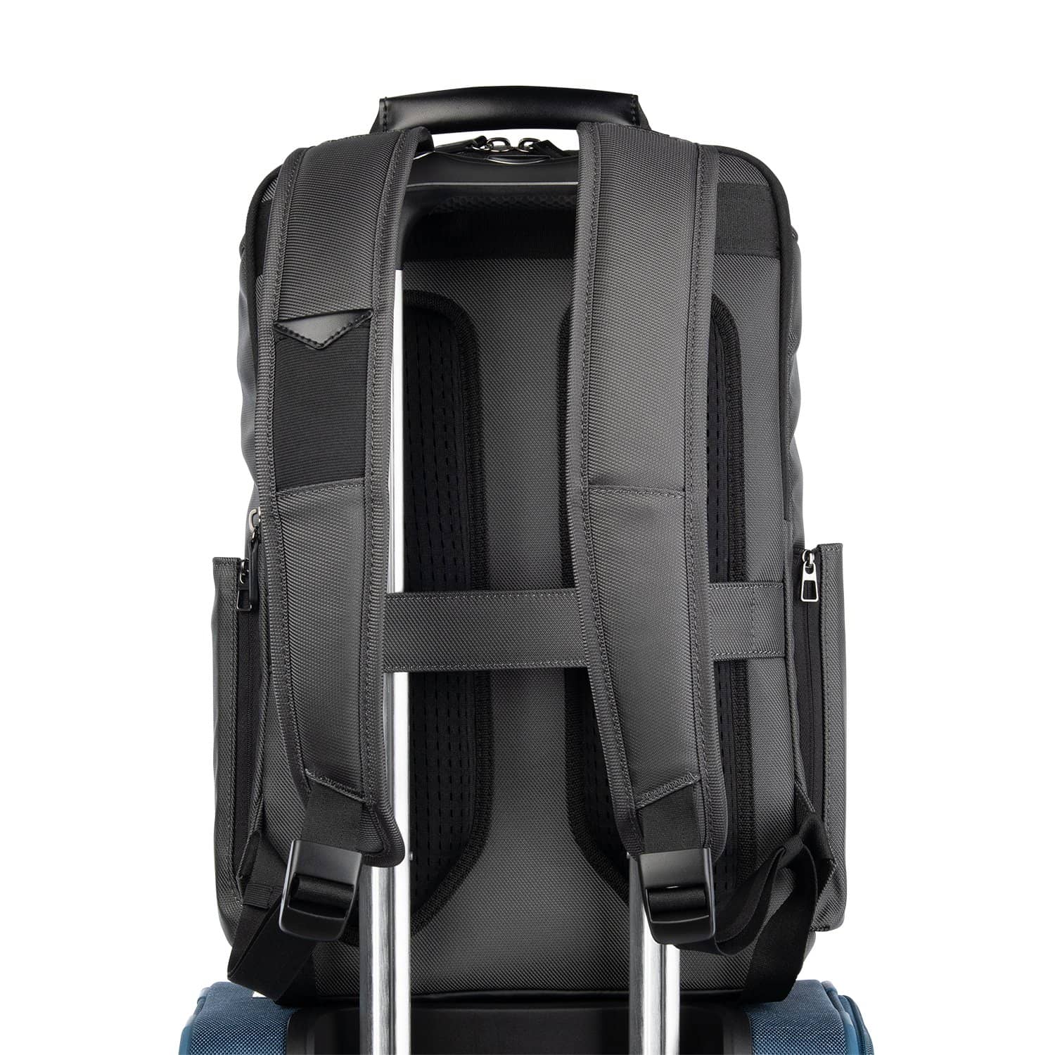 Travelpro Crew Executive Choice 3 Slim Backpack for Business Travel & Commuting - Lightweight Laptop Backpack with USB Charging Port, TSA-Friendly Design for Airports & Office Use