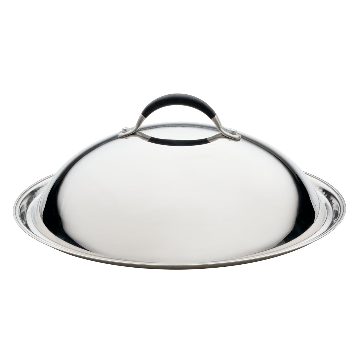 14 Inch Stainless Steel Domed Lid - Heavy Duty Cooking Cover for Stock Pots, Dutch Ovens & Canning - Perfect for Home Kitchens, Restaurants & Outdoor Cooking