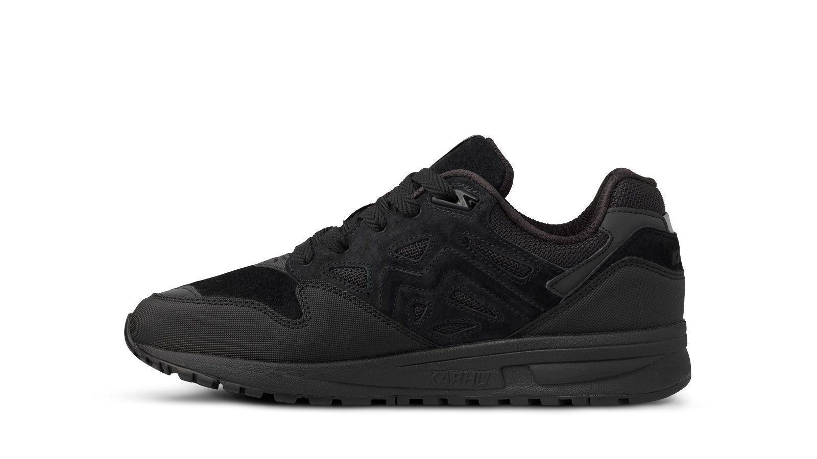LEGACY 96 Sneakers - Jet Black Men's Running Shoes for Gym, Workout & Casual Wear | Lightweight Athletic Footwear for Walking, Jogging & Daily Use