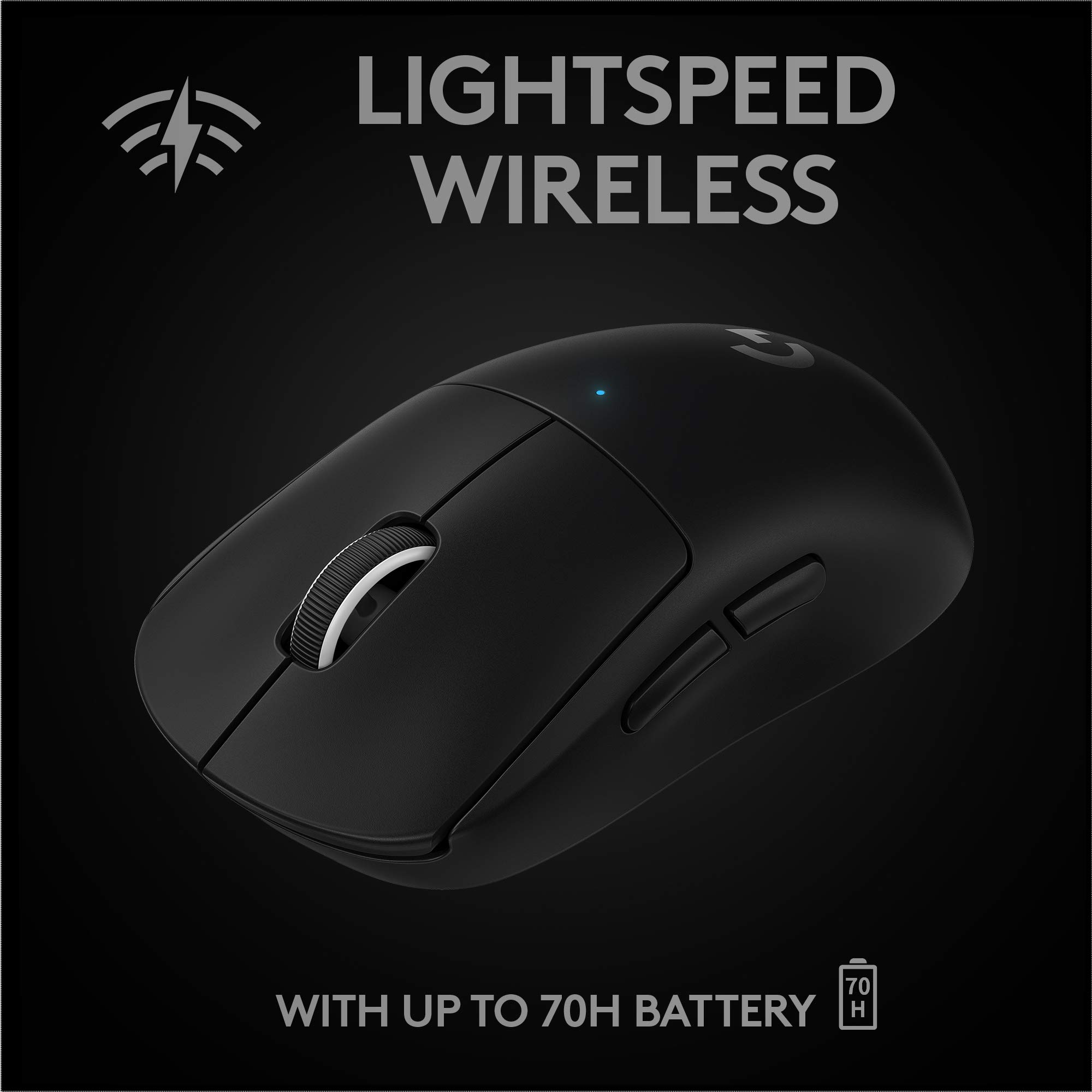 Logitech G Pro X Superlight Wireless Gaming Mouse & G840 XL Mouse Pad Bundle - Black | Lightweight Esports Mouse with Hero Sensor | Perfect for FPS, MOBA & PC Gaming