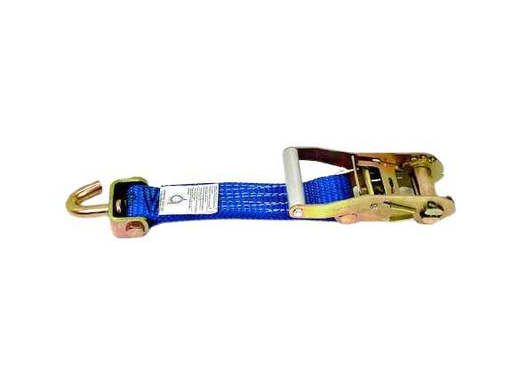 2-Pack Diamond Weave Ratchet Tie Down Straps with Swivel Hooks - Heavy Duty 1