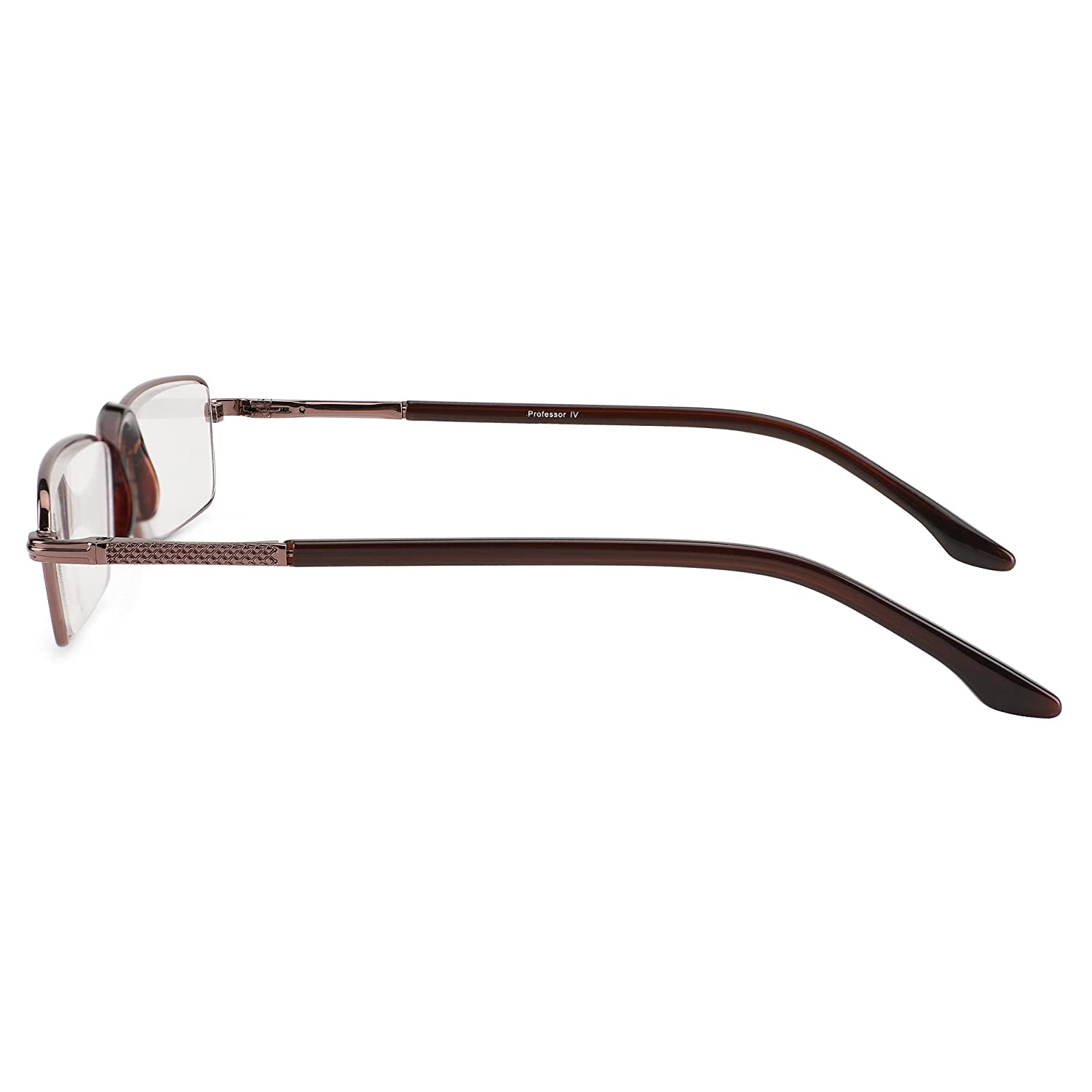 Premium Full Rim Reading Glasses with Fixed Nose Pad - Comfortable & Stylish for Reading, Computer Work & Daily Use