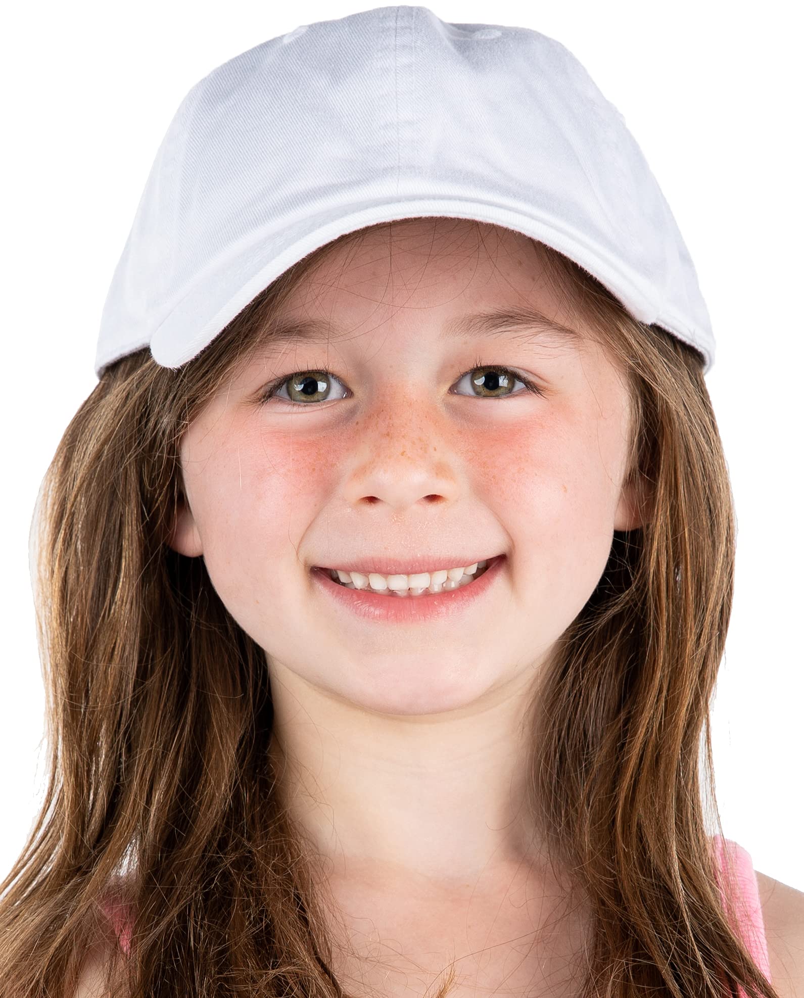 Funky Junque Kids Baseball Cap - Soft Washed Cotton Low Profile Hat for Toddler Boys & Girls - Perfect for Outdoor Play, Sun Protection & Casual Wear