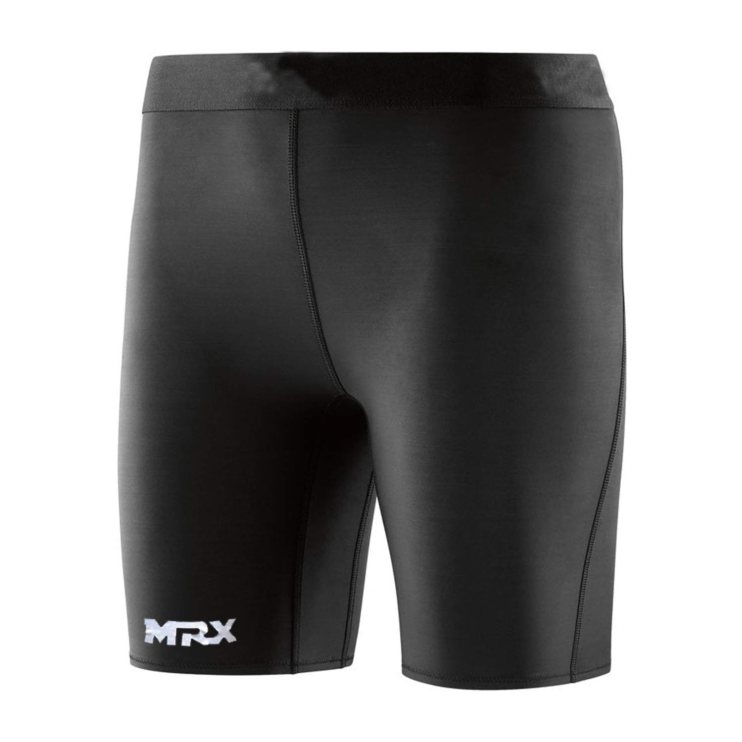 MRX Compression Shorts for Men & Women - High Performance Elastic Spandex Workout Shorts for Yoga, Running, Gym & Sports | Moisture Wicking & Breathable Activewear