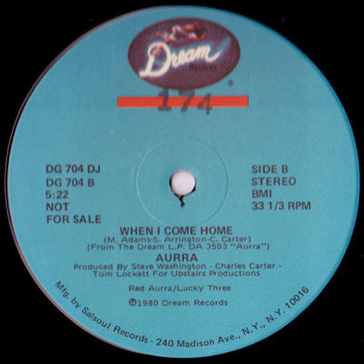 Aurra - In The Mood (To Groove) / When I Come Home - 12