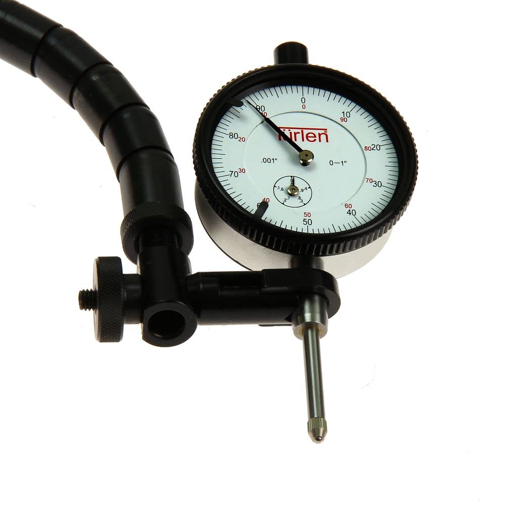 Precision Disc Brake Rotor Gauge & Ball Joint Runout Set with 1