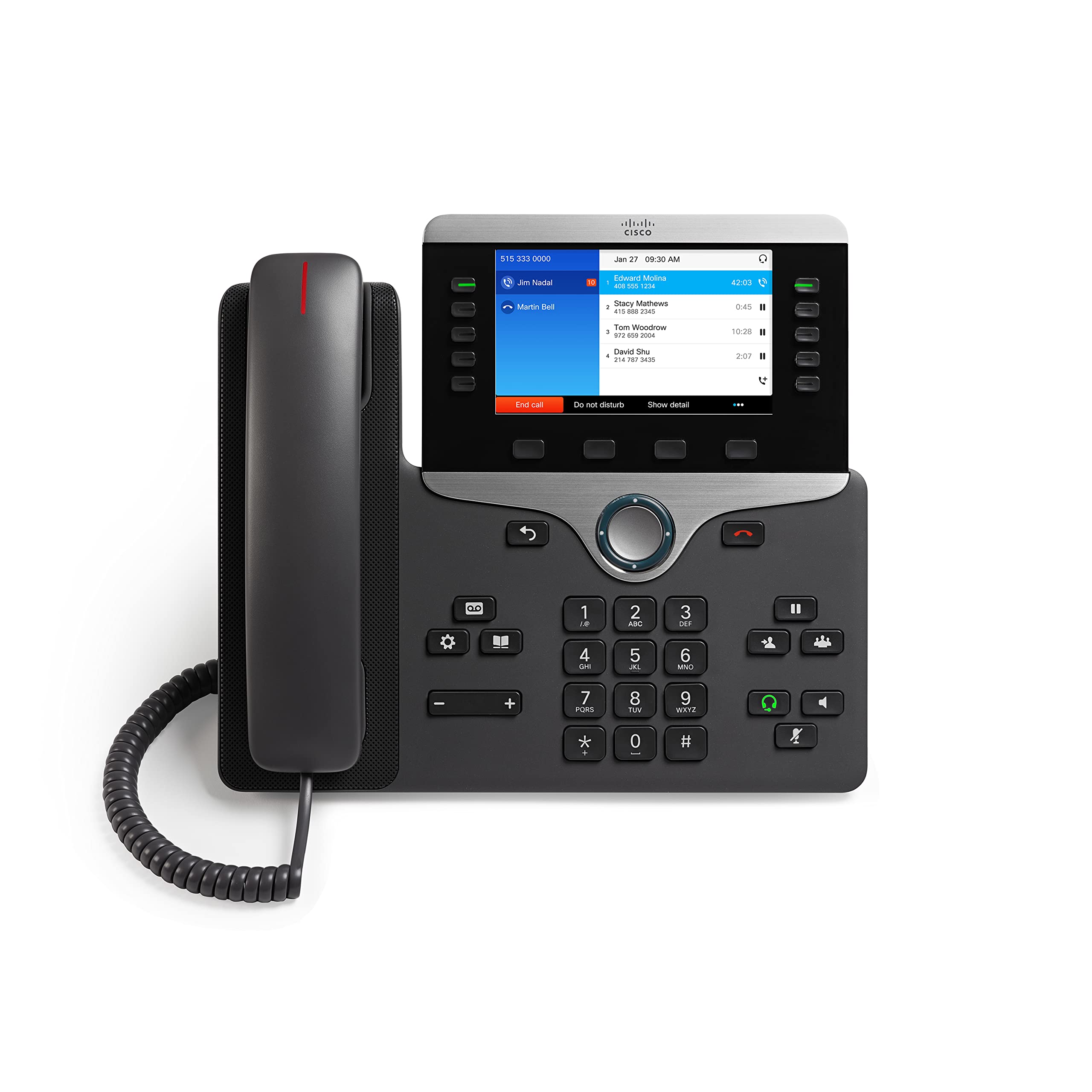 Cisco CP-8841-K9 Color VoIP IP Phone with HD Voice, 3.5