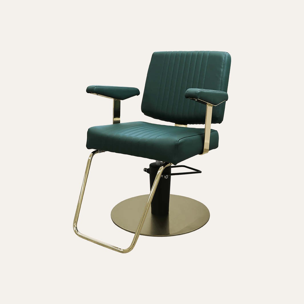 ATHENA Professional Salon Chair - Adjustable Hydraulic Styling Chair for Hairdressers & Barbers - Perfect for Salons, Barber Shops & Home Use