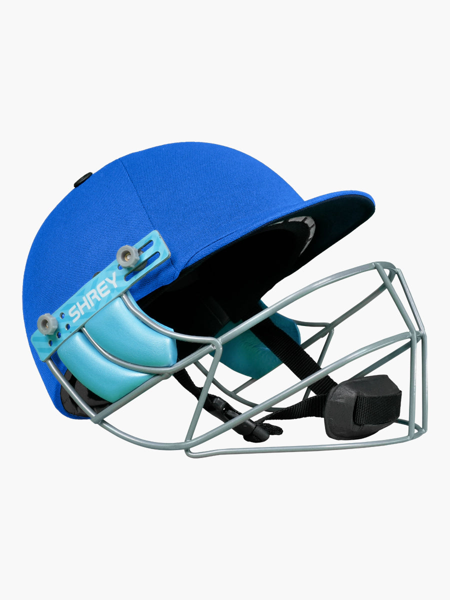 Shrey Match 3.0 Steel Cricket Helmet - Lightweight & Durable Protective Gear for Cricket Players - Perfect for Practice, Matches & Training Sessions