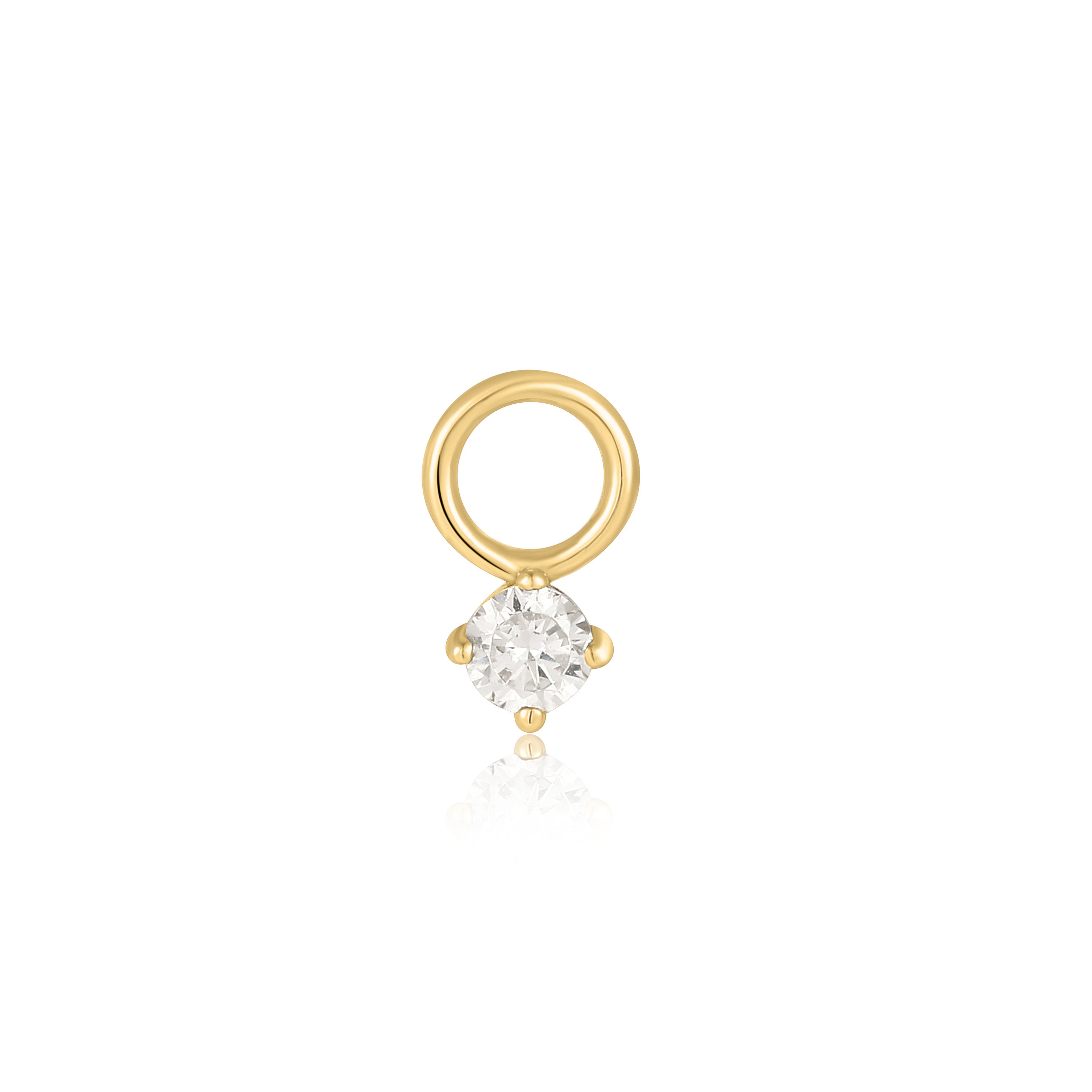 14K Gold Sparkle Earrings - Dainty Stud Earrings for Women, Perfect for Parties, Weddings & Everyday Wear
