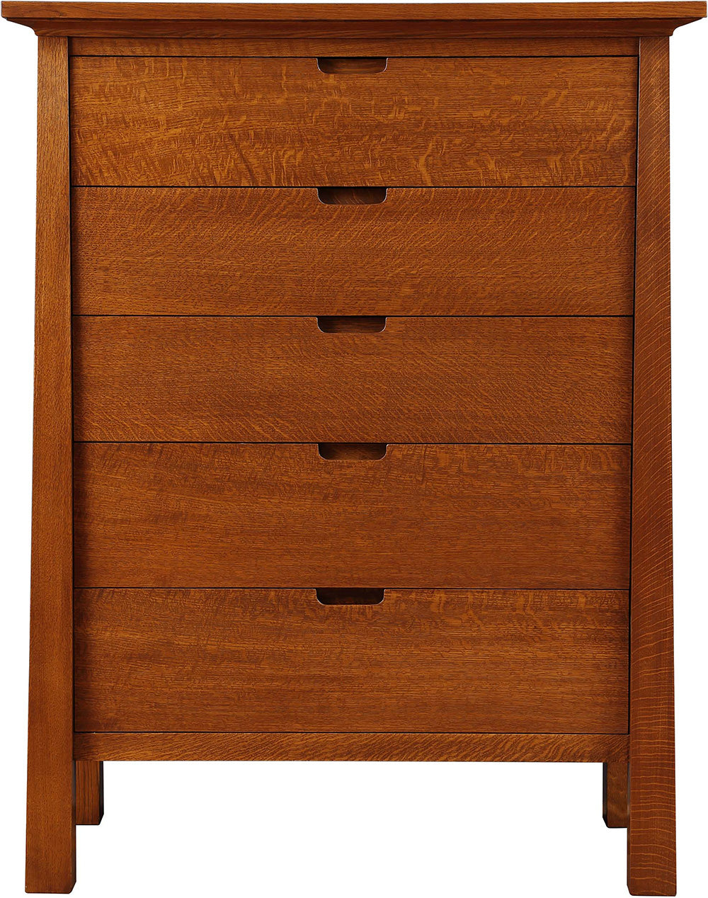 Park Slope Tall Chest - 6-Drawer Solid Wood Dresser for Bedroom, Living Room & Office Storage - Modern & Spacious Organizer for Clothes, Linens & Essentials