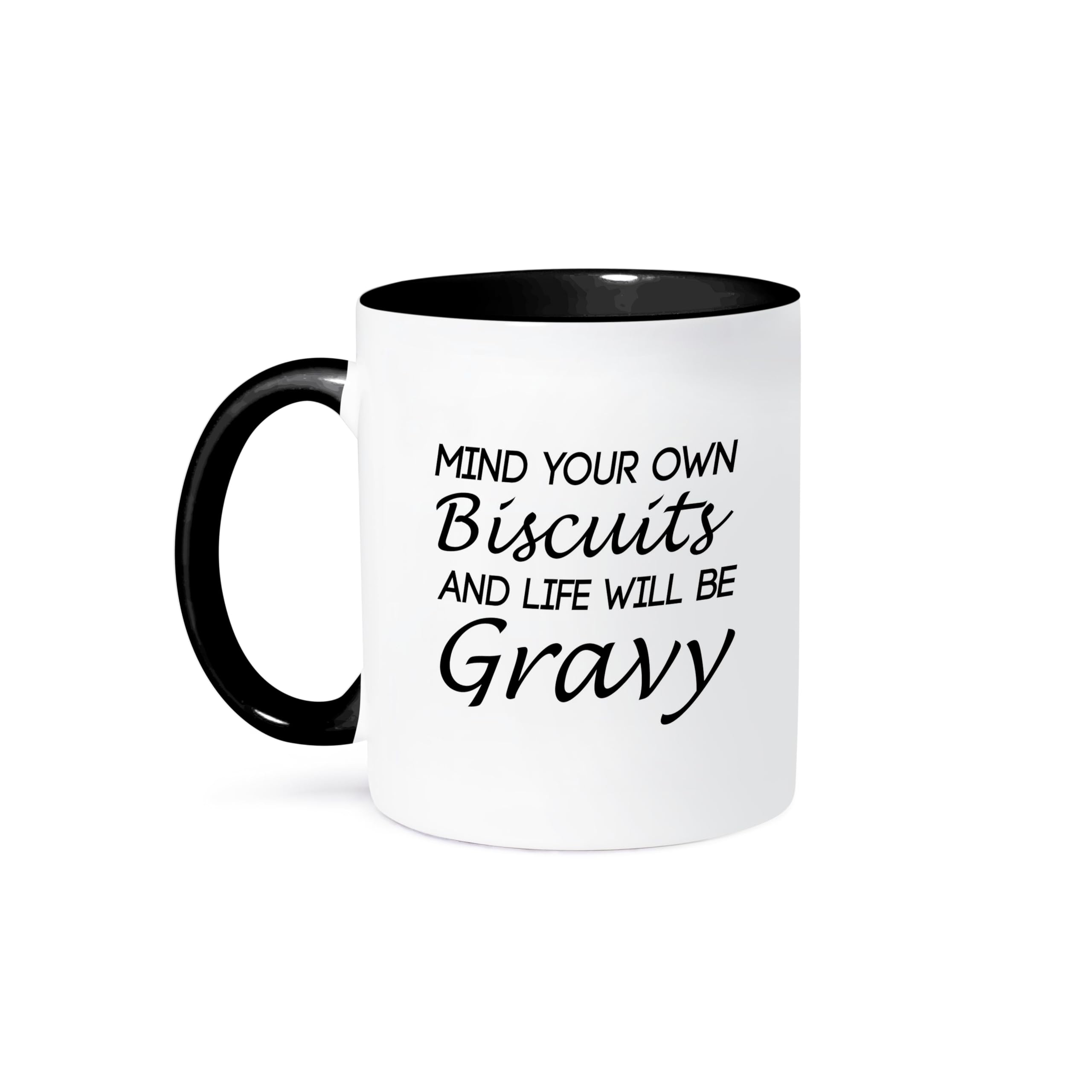 3Drose Funny Donut Coffee Mug - 11oz Ceramic Cup with 