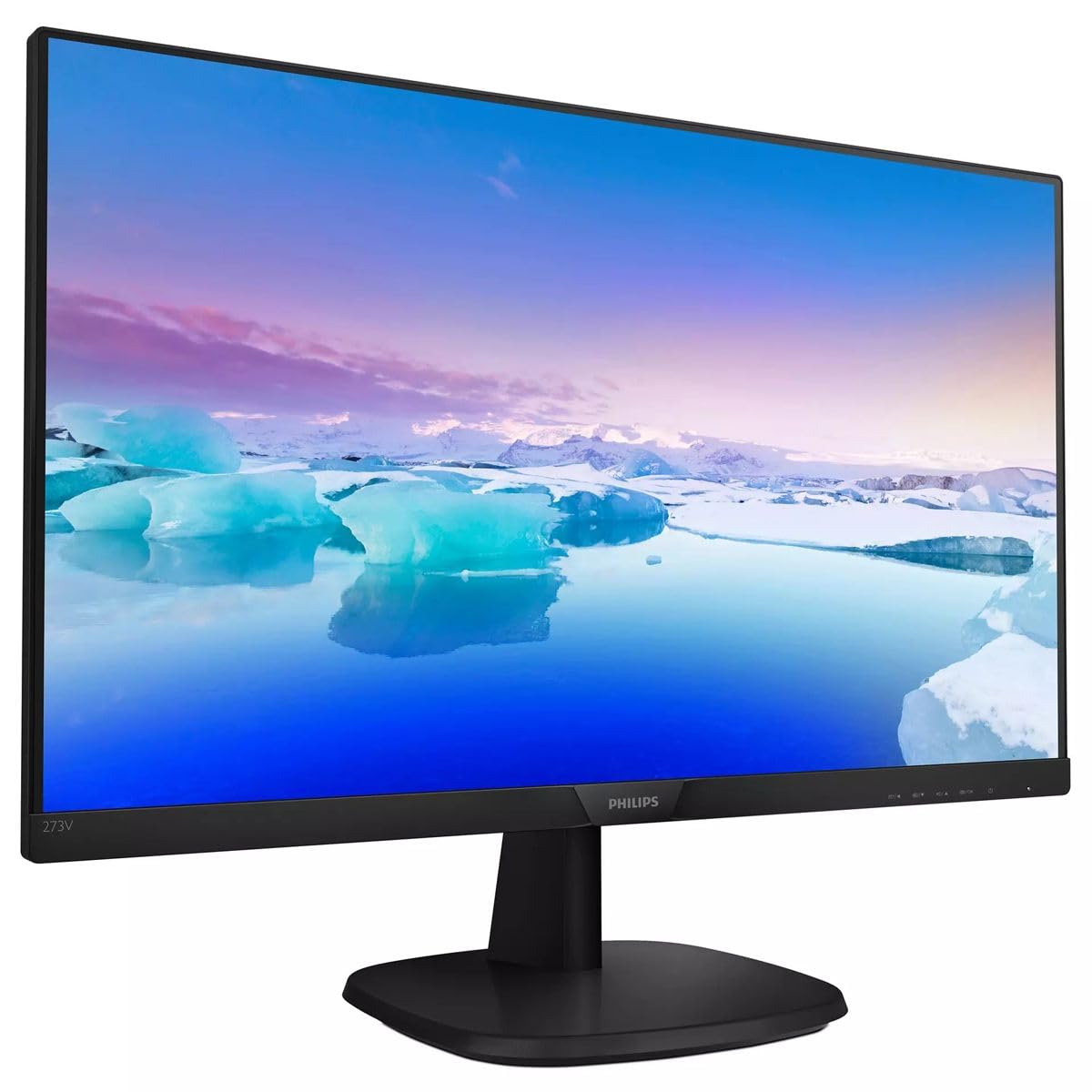 Philips 273V7QJAB 27-Inch Full HD LCD Monitor - 1920x1080 Resolution, VGA/HDMI Ports | Perfect for Home Office, Gaming & Multimedia
